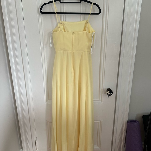 Birdy Grey Lemon Sorbet Chiffon Dress - Picture 4 of 7